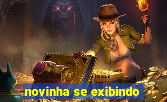 novinha se exibindo